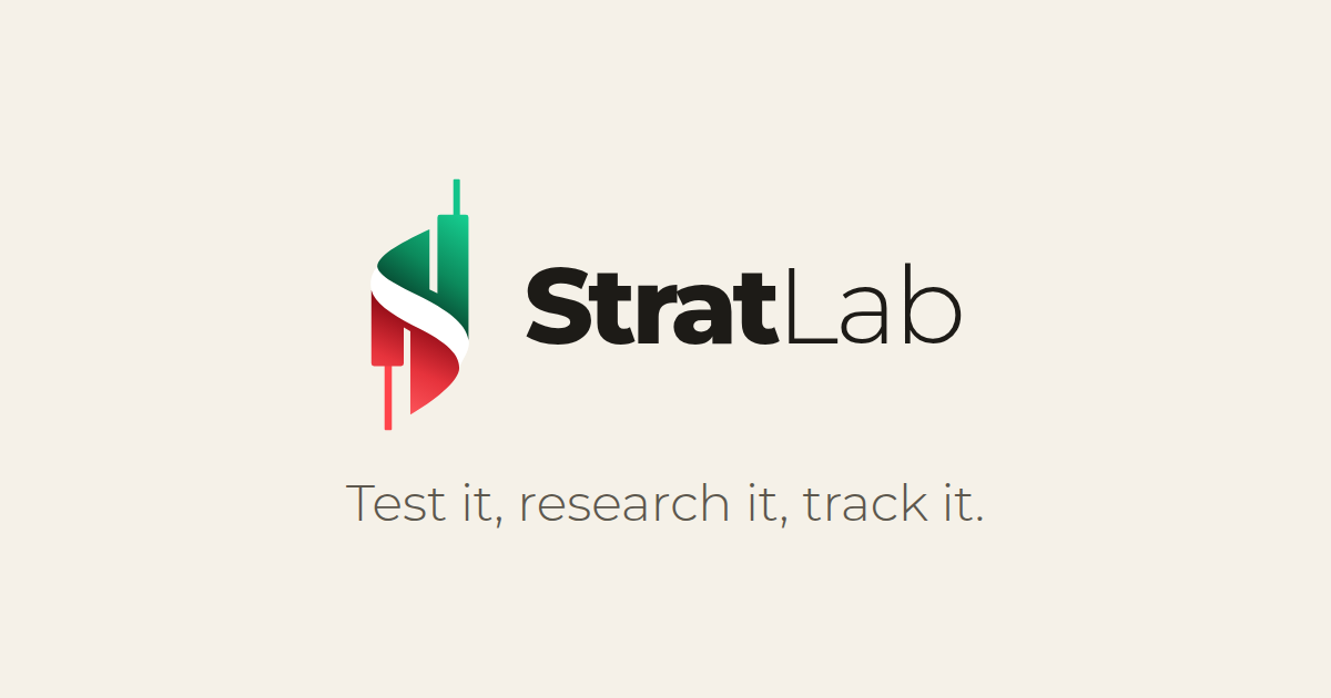 Screenshot of StratLab